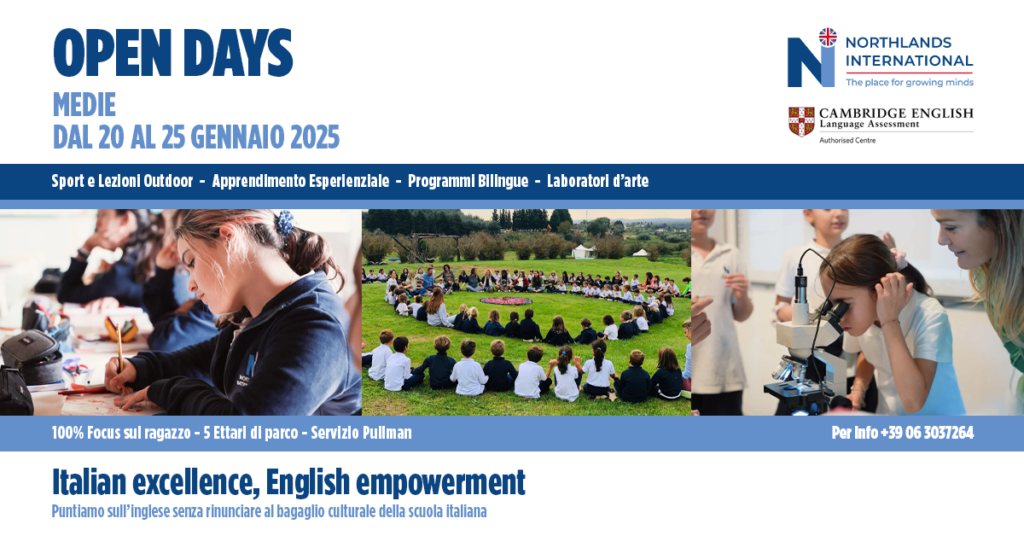 Open Days 2025 di Northlands International